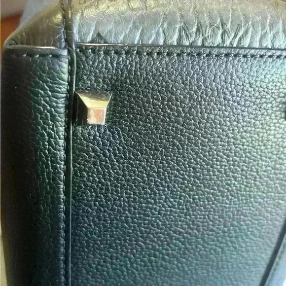 MCM Sarah Leather and Visetos Canvas Hobo/Crossbody - Picture 11 of 16